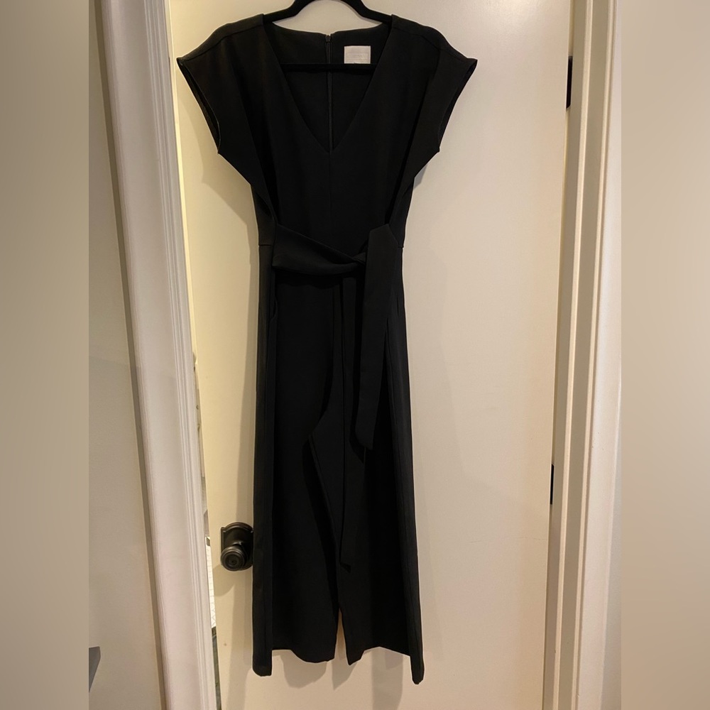 Anthropologie black jumpsuit